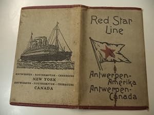 Red Star Line canvas ticket pouch / passport wallet