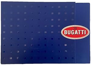 Bugatti Veyron First Promotional Brochure with Seventeen Large Photos and the first original illu...