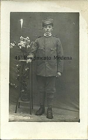 Fotografia/Cartolina originale, 41º Reggimento fanteria "Modena" 1910's
