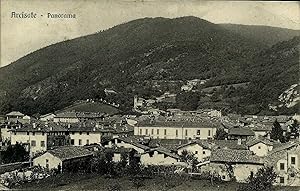 Arcisate (Varese) Panorama cartolina viaggiata 1914