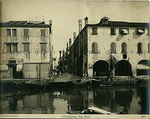 Bella fotografia originale, Venezia/Calle Doria (Alinari 1910ca.)