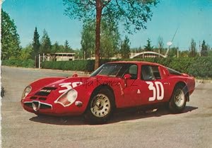 Cartolina originale (non viaggiata), Alfa Romeo TZ/2 1600 1960's