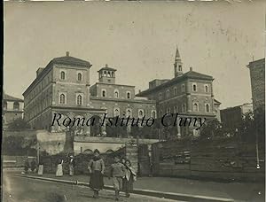 Bella fotografia originale, Roma/Via Mecenate Istituto Suore Cluny 1903