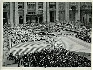 Fotografia originale, I funerali di Pio XI 14 febbraio 1939