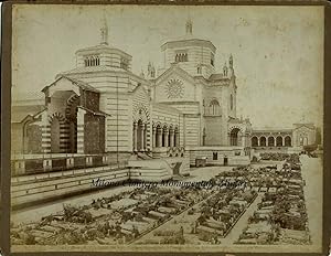 Fotografia originale, Milano/Cimitero Monumentale Alinari 1890's