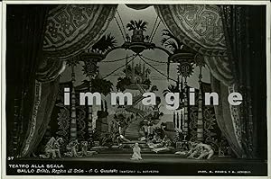 Foto originale Belkis Regina di Saba/Respighi Teatro alla Scala di Milano 1932