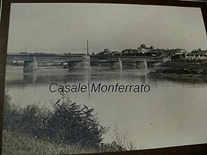 Grande fotografia originale di Casale Monferrato (Alessandria) 1910ca.