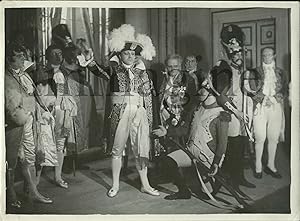 Foto originale Giovacchino Forzano, "Campo di Maggio" Teatro Argentina Roma 1930
