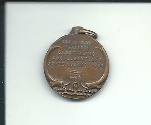 Medaglia originale Caste Gandolfo, Campionati Italiani di canottaggio 1961