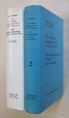 Die deutschsprachige Presse der Amerikas. Geschichte und Bibliographie 1732-1968. / The German La...