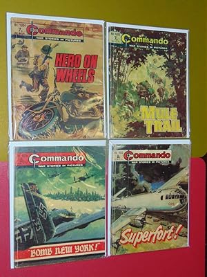 Commando. War Stories In Pictures. 20 volumes. 1004-1124.
