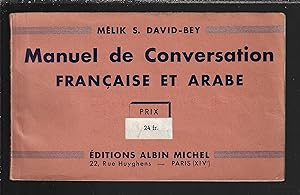 Manuel de conversation française et arabe