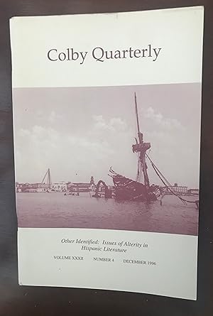 Colby Quarterly, Volume XXXII, Number 4, December 1996