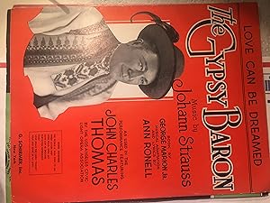 The Gypsy Baron. Illustrated Sheet Music.
