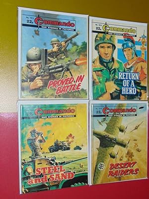 Commando. War Stories In Pictures. 21 volumes. 1913-1999.