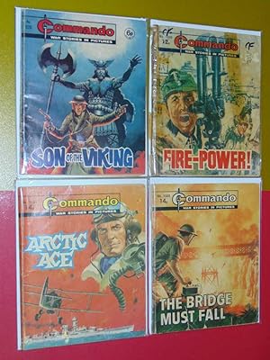 Commando. War Stories In Pictures. 22 volumes. 828 - 2777.