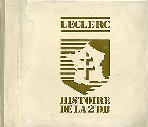"LECLERC Histoire de la 2ème D.B." Coffret de 8 disques 78 tours original Français / FESTIVAL FS ...