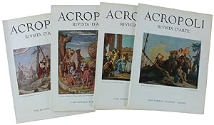 ACROPOLI. Rivista d'Arte. Anno II: 1961-1962 completo (4 numeri):