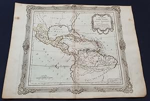 Atlas Brion de La Tour / Desnos - Carte de la Guyane et des Antilles et Nouvelle Espagne 1772