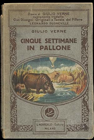 Cinque settimane in pallone. Nuova traduzione di Alfredo Fabietti.