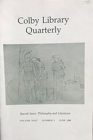 Colby Library Quarterly, Volume XXIV, Number 2, June 1988