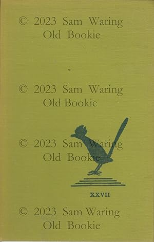 Mesquite and willow (Publications of the Texas Folklore Society #XXVII)