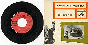 "BRUITAGE CINÉMA Vol. 17 : GUERRE" Collection AGES-MEMNON / Photo Jean-Louis BESSON / EP 45 tours...