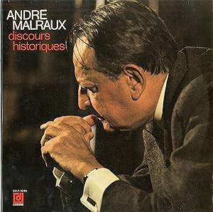 "André MALRAUX" Discours historiques / Double LP 33 tours original français / DEESSE DDLX 83-84 (...