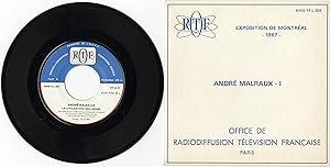 "André MALRAUX" Inauguration de la Maison de la Culture à Amiens le 19/3/1966 / LA CIVILISATION D...