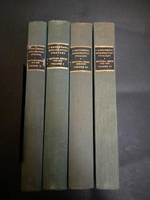 AA.VV. I documenti diplomatici italiani. Settima serie 1922-1935. Voll. I-II-III-IV. Istituto pol...