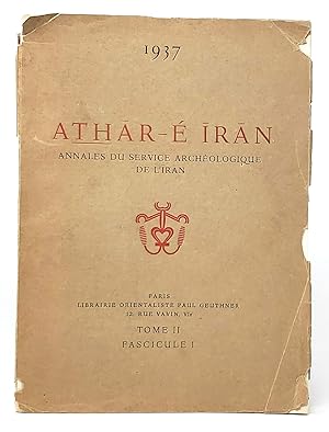 Athar-E Iran: Annales du Service Archeologique de L'Iran (Annals of the Archaeological Service of...