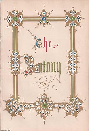 Owen Jones: The Litany. A single illuminated page by Jones, along with accompanying text. Publish...