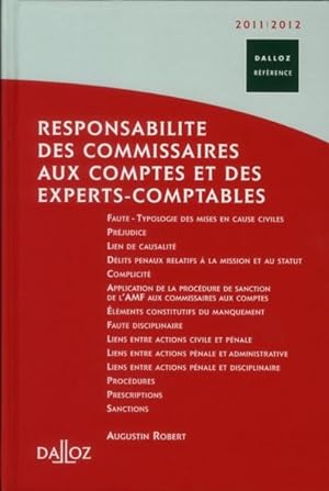 responsabilité des commissaires aux comptes et des experts-comptables (édition 2011/2012)