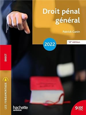 droit pénal général (édition 2022)