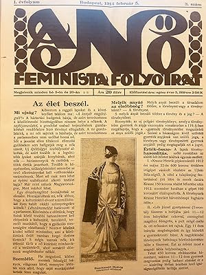 A NÅ. Feminista folyóirat. (The women. Feminist periodical) First year 1-7., 9-14., 17-19. and S...