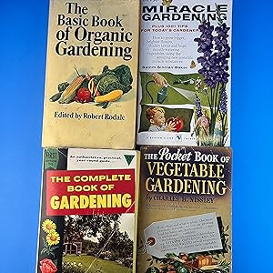 Vintage Gardening Manuals (Set of 4)