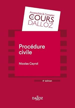 procédure civile (4e édition)