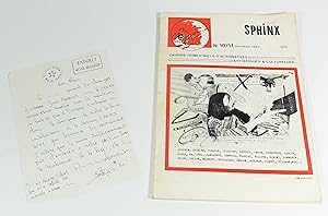 Revue Le Sphinx, Cahiers trimestriel d'alternatives artistiques & culturelles n°10-11