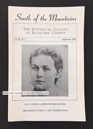 South of the Mountains, Vol. 29, No. 2 (April-June 1985)