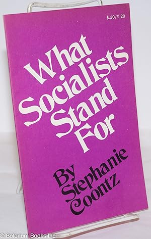 What Socialists Stand For