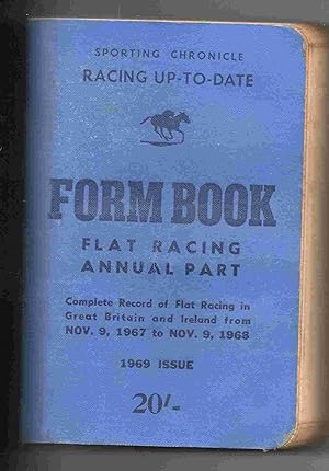 Raceform Up-To-date Form Book 1969 Flat Racing Annual Part. Complete Record of Flat Racing in Gre...