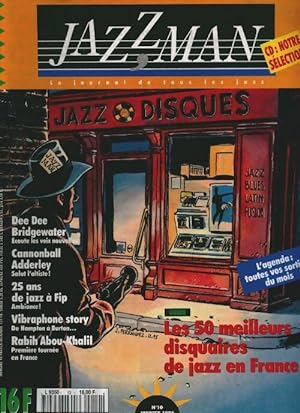 Jazzman n?10 : Les 50 meilleurs disquaires de jazz en France - Collectif