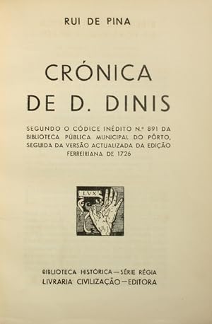 CRÓNICA DE D. DINIS.