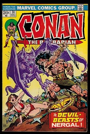 CONAN THE BARBARIAN No 30. Illustrated by John Buscema & Ernie Chua.