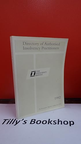Directory of Authorised Insolvency Practitioners 1992