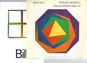 Max Bill (1908-1994) - a collection of 7 invitations / documents