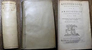 Aristotelous Politikon bib. 8 = Aristotelis Politicorum libri VIII : cum perpetua Danielis Heinsi...