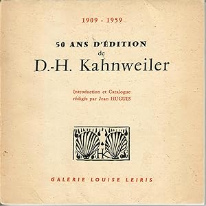 50 Ans d'Edition de D.-H. Kahnweiler