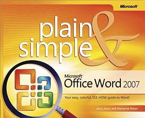 Microsoft Office Word 2007 Plain and Simple