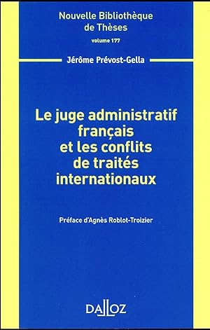 le juge administratif français et les conflits de traités I t.177